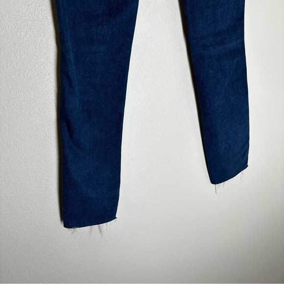 Madewell 10” High Rise Skinny Jeans Button Front Medium Hanna Wash Size 23 Tall - Picture 5 of 15